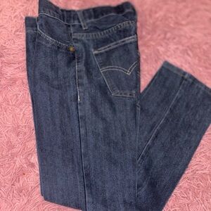 Levi's Dark Blue Straight Leg Jeans